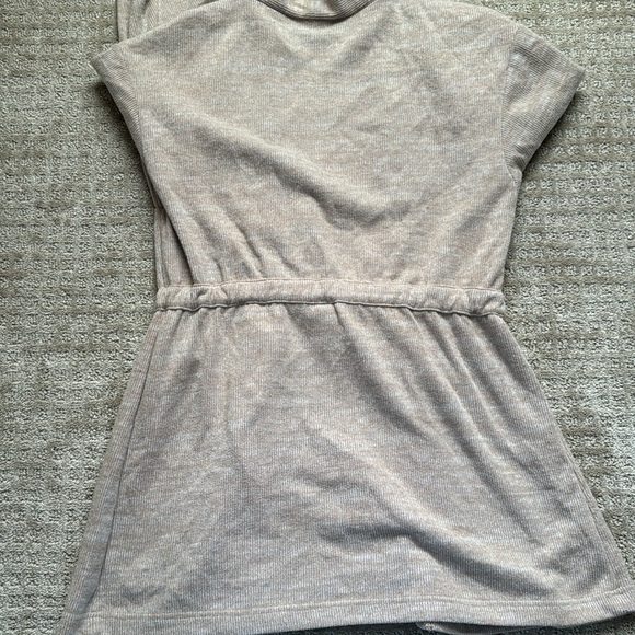 7 For All Mankind waist tie Cardigan beige Size Medium long-sleeve - Picture 12 of 12